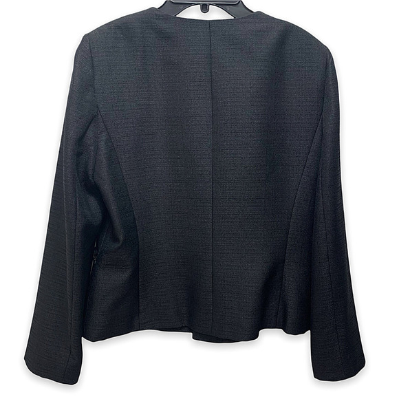 Preston & York NWT Lacey Sparkle Black Gold Long Sleeve Blazer, 8 - Picture 5 of 9